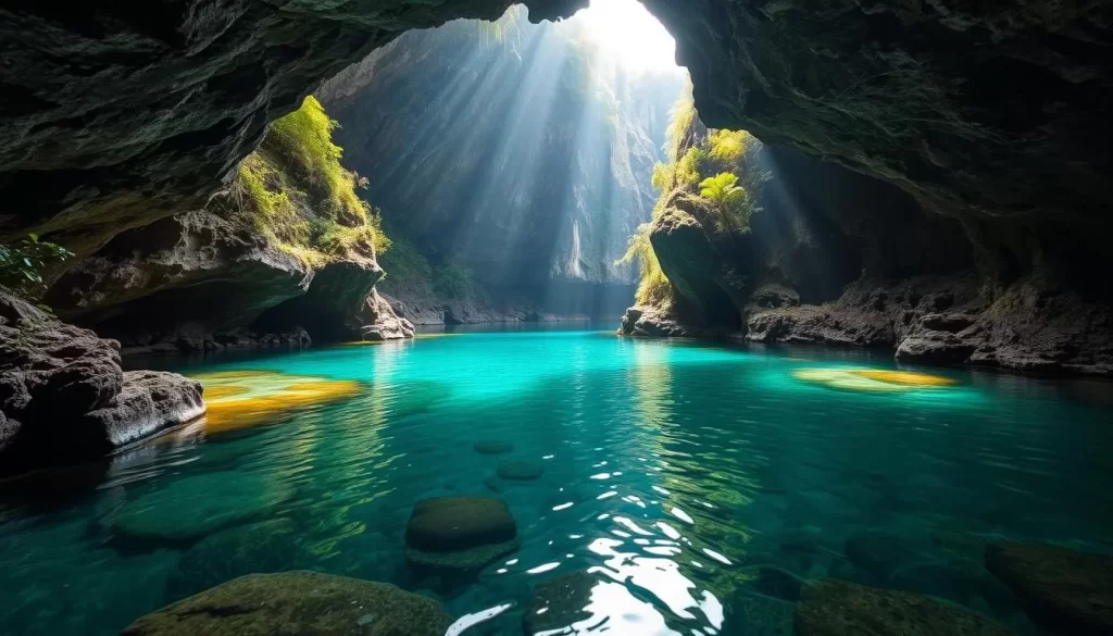 Kuza Cave Zanzibar Freshwater Lagoon