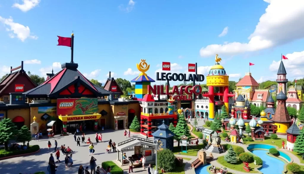 LEGOLAND Malaysia theme park with LEGO NINJAGO World and Miniland
