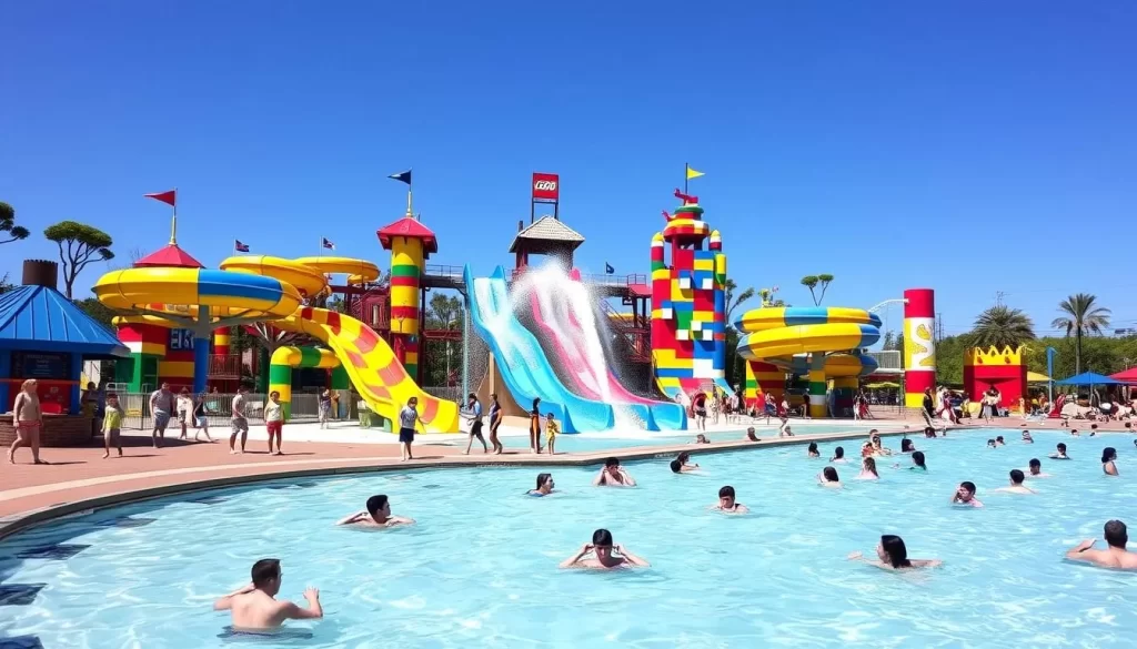 LEGOLAND Water Park with water slides and wave pool