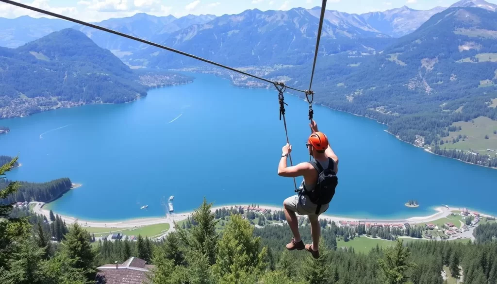 Lake Geneva zipline and adventure activities image