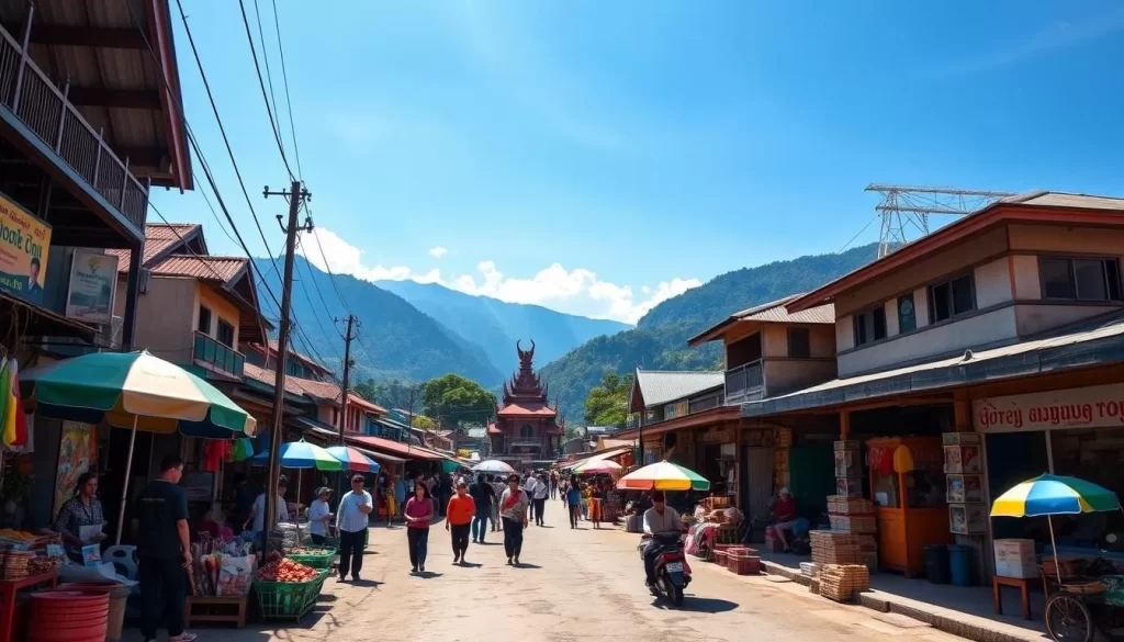 Mae Sai Thailand border town