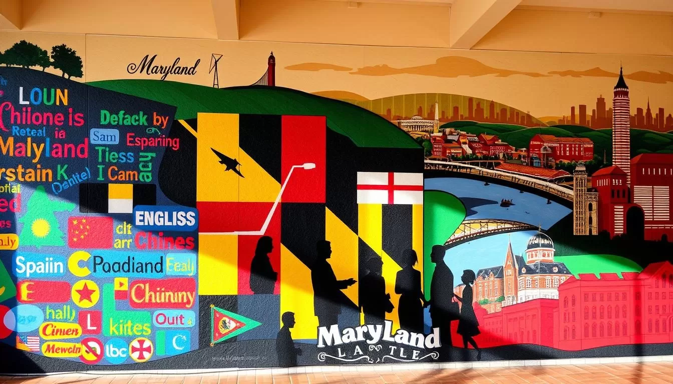 Maryland, United States: Official and widely spoken languages