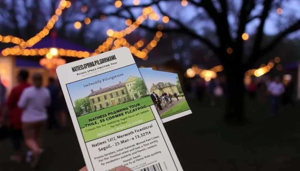 Natchez Spring Pilgrimage tours tickets image