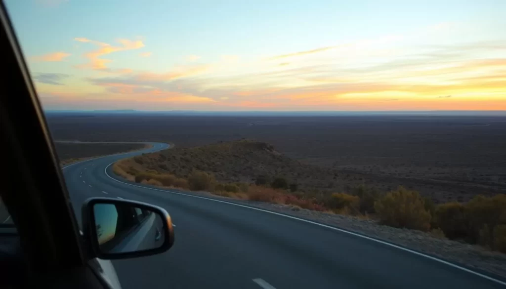 Nullarbor Plain road trip scenery