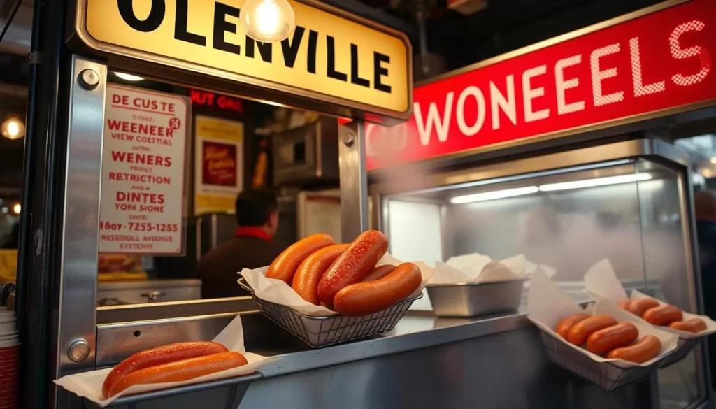 Olneyville New York System Wieners on Reservoir Avenue serving traditional wieners