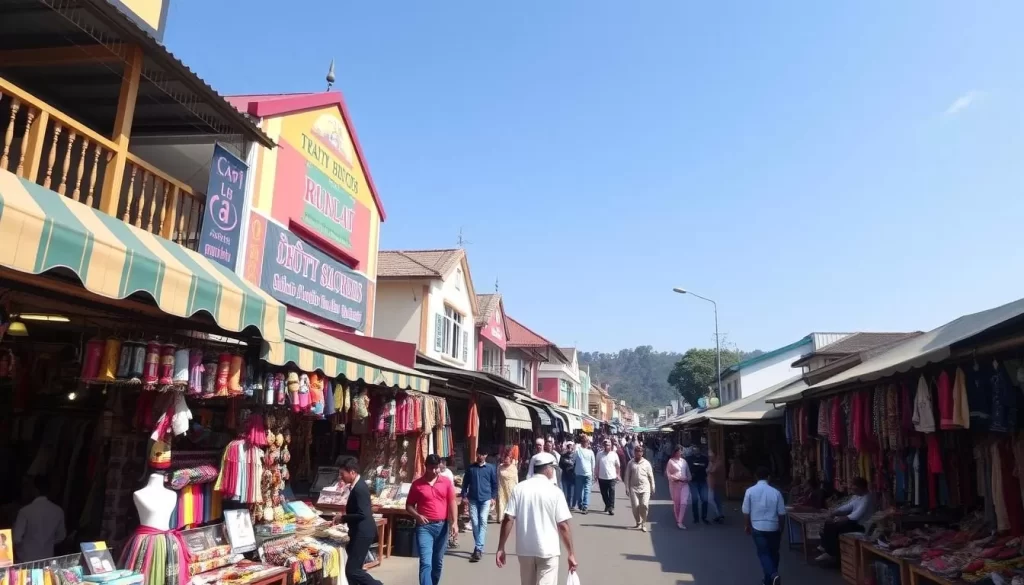 Ooty Main Bazaar, a flea market with various shopping options