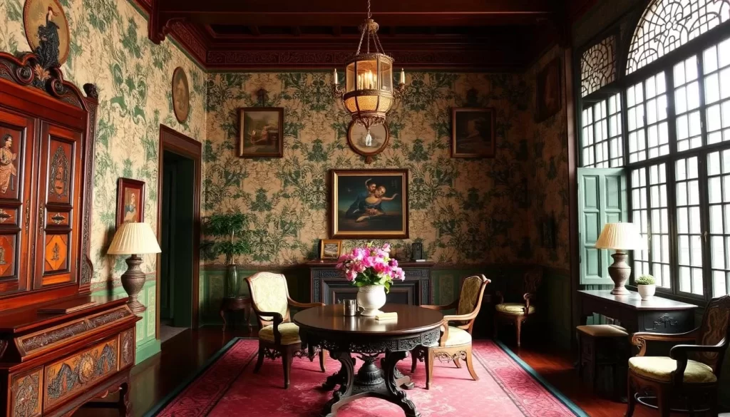 Picture yourself walking through the beautifully restored rooms of the Pinang Peranakan Mansion, surrounded by the rich heritage of the Straits Chinese community.