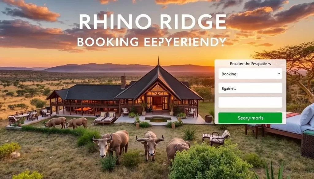 Rhino Ridge Safari Lodge booking image