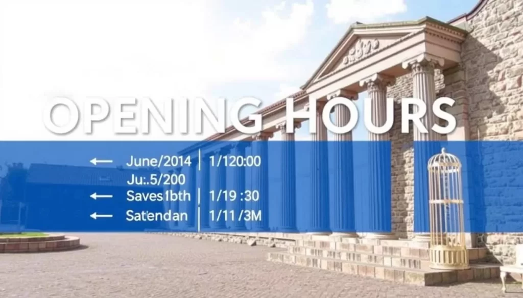 Roman Villa Echternach opening hours image