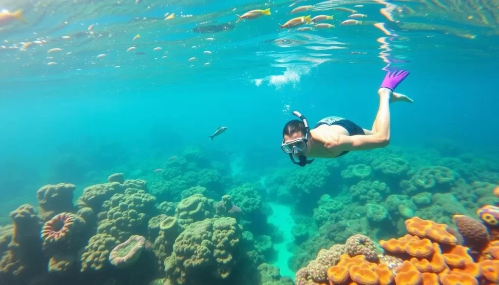 Snorkeling in Tunku Abdul Rahman National Park