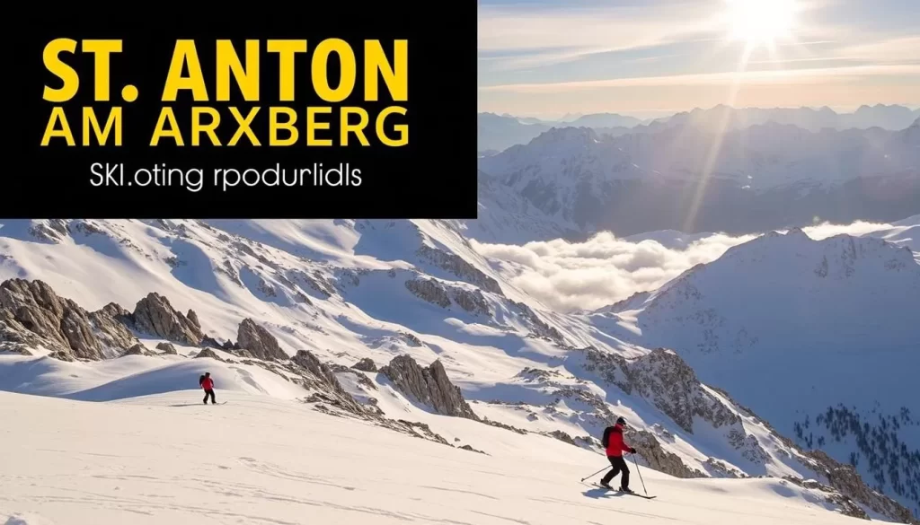St Anton am Arlberg off-piste skiing guide image
