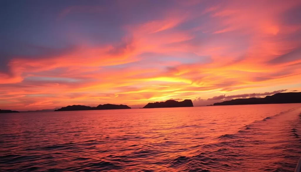 Sunset cruise in Kota Kinabalu