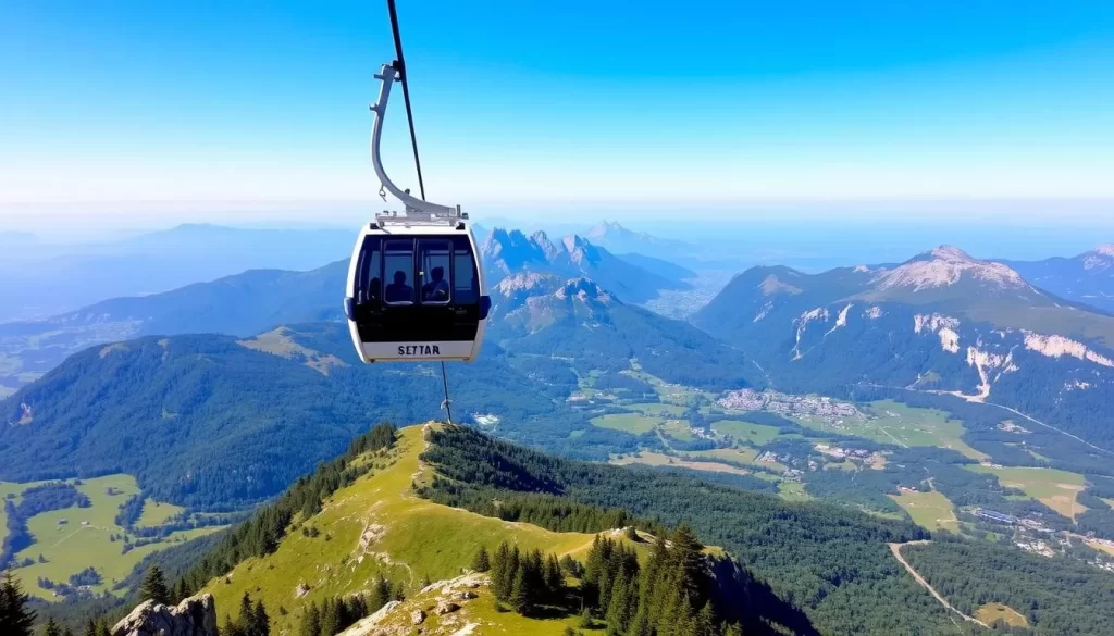 Untersberg mountain cable car ride