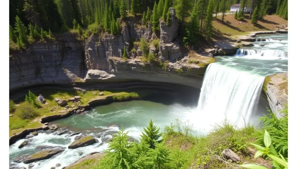 A 3-mile round-trip hike leading to the beautiful Champney Falls.