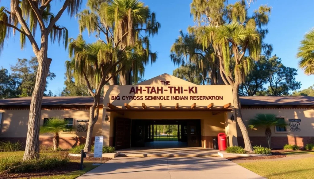 Ah-Tah-Thi-Ki Museum at the Big Cypress Reservation in Hendry County, Florida Ah-Tah-Thi-Ki Museum at the Big Cypress Reservation in Hendry County, Florida