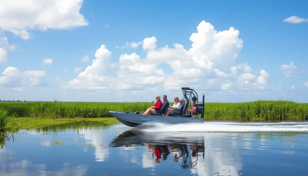 Airboat tour in Everglades National Park, one of the top Miami Florida best things to do for nature lovers Airboat tour in Everglades National Park, one of the top Miami Florida best things to do for nature lovers