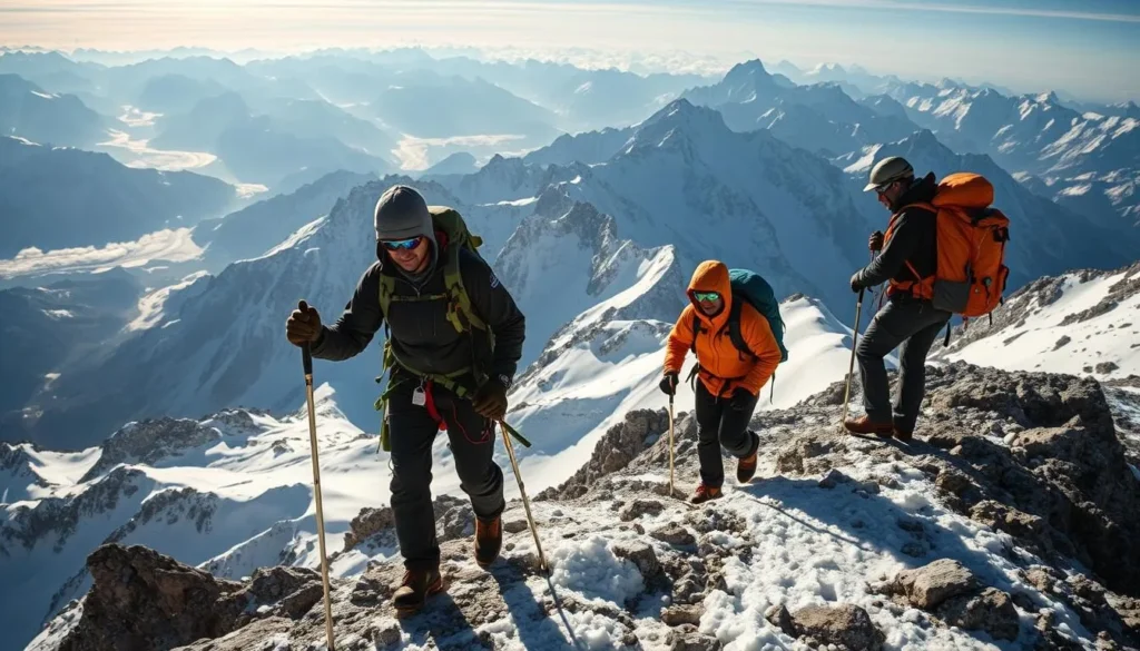 Alphubel mountaineering guides