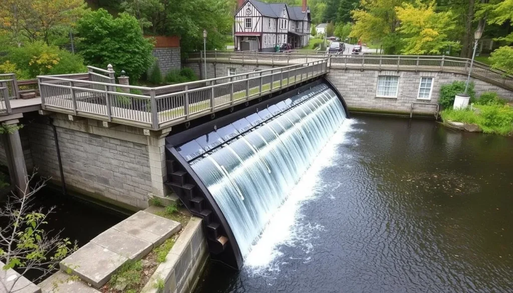 Amoskeag Fishways Manchester NH fish ladder