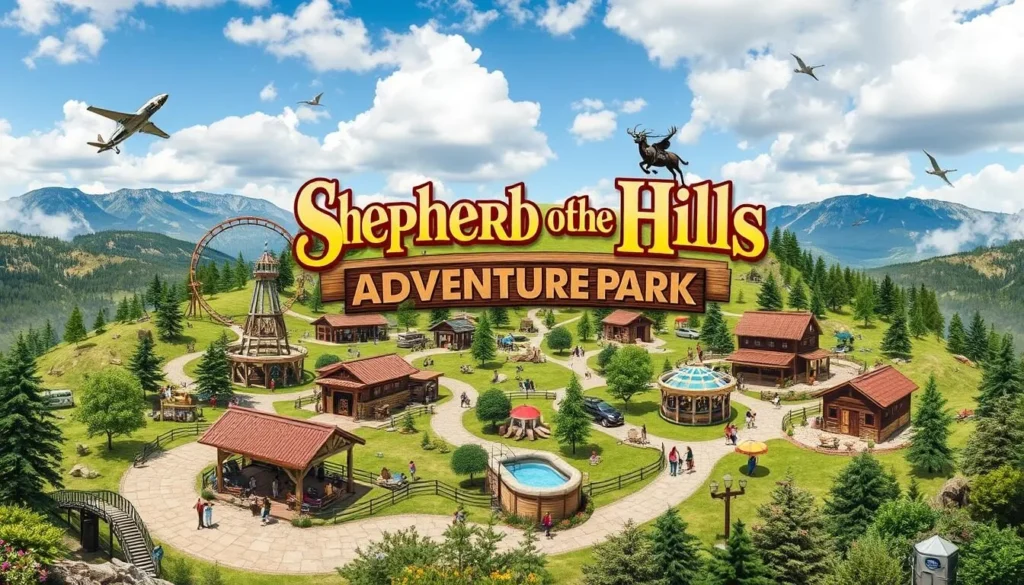 An image of Shepherd of the Hills Adventure Park