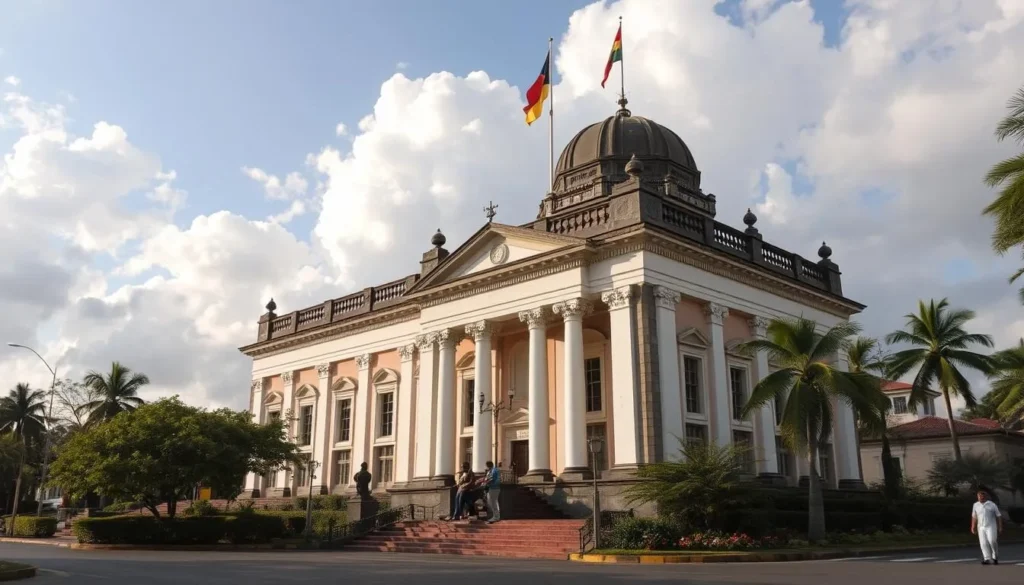 An image of a historical landmark in Calabar, such as the National Museum.
