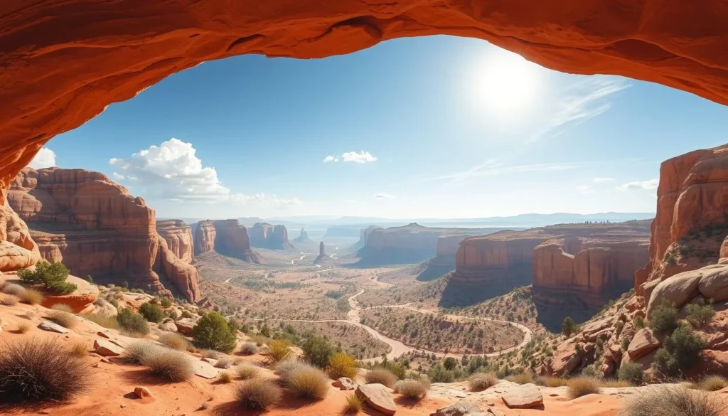 An image of the Guelta d'Archei in the Ennedi Massif, showcasing its natural beauty and wildlife.