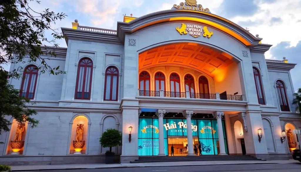 An image of the Hai Phong Opera House's exterior or interior.