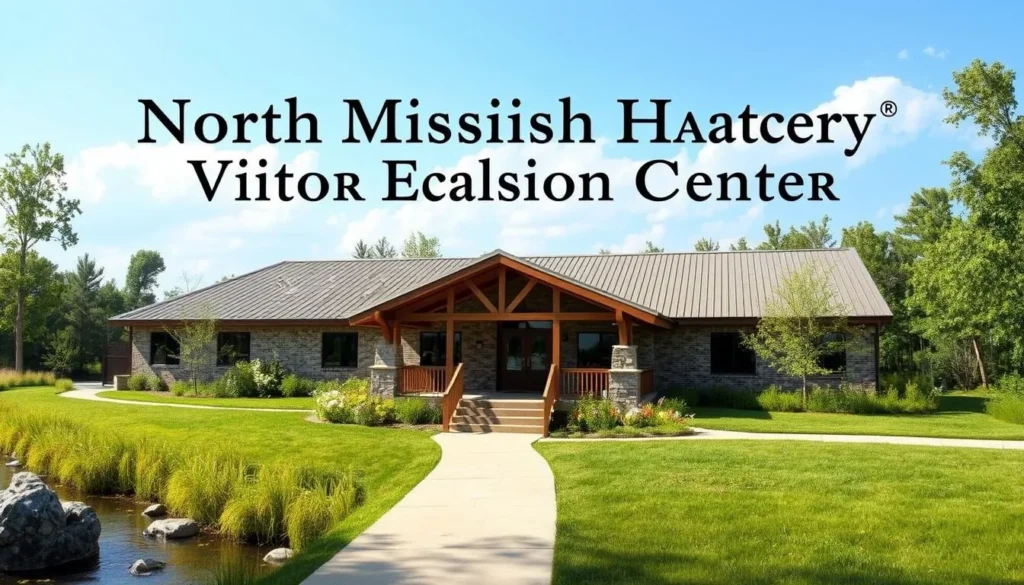 An image of the North Mississippi Fish Hatchery Visitor Education Center