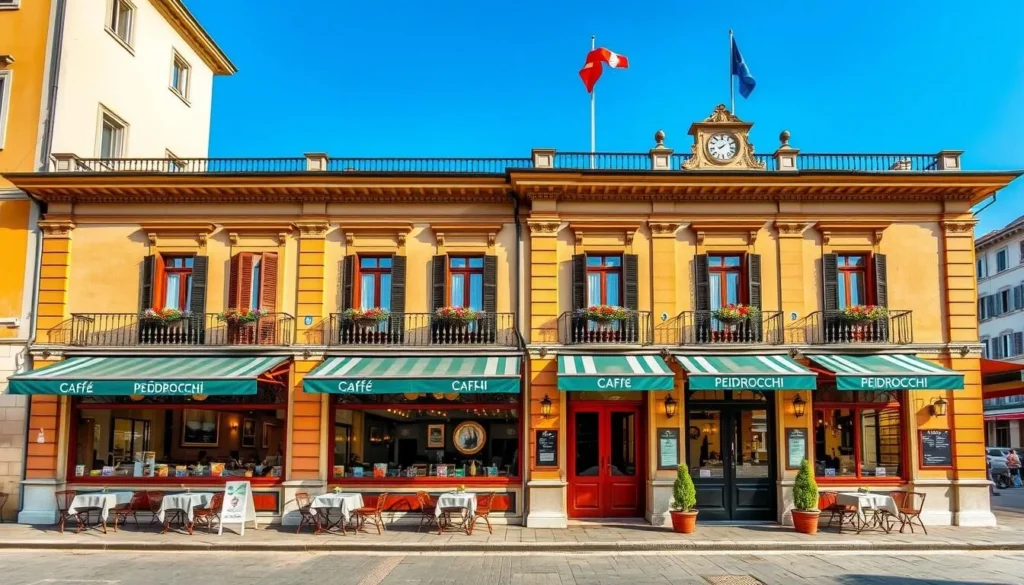 An image of the exterior of Caffè Pedrocchi in Padova, Italy