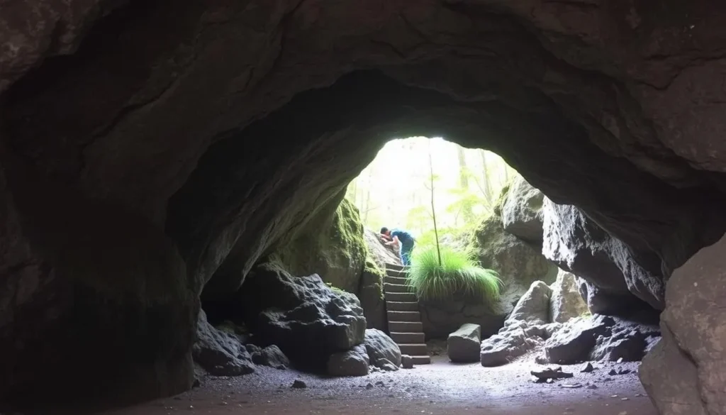 An underground adventure awaits at the Redmond Caves Recreation Area, featuring five accessible lava tube caves.