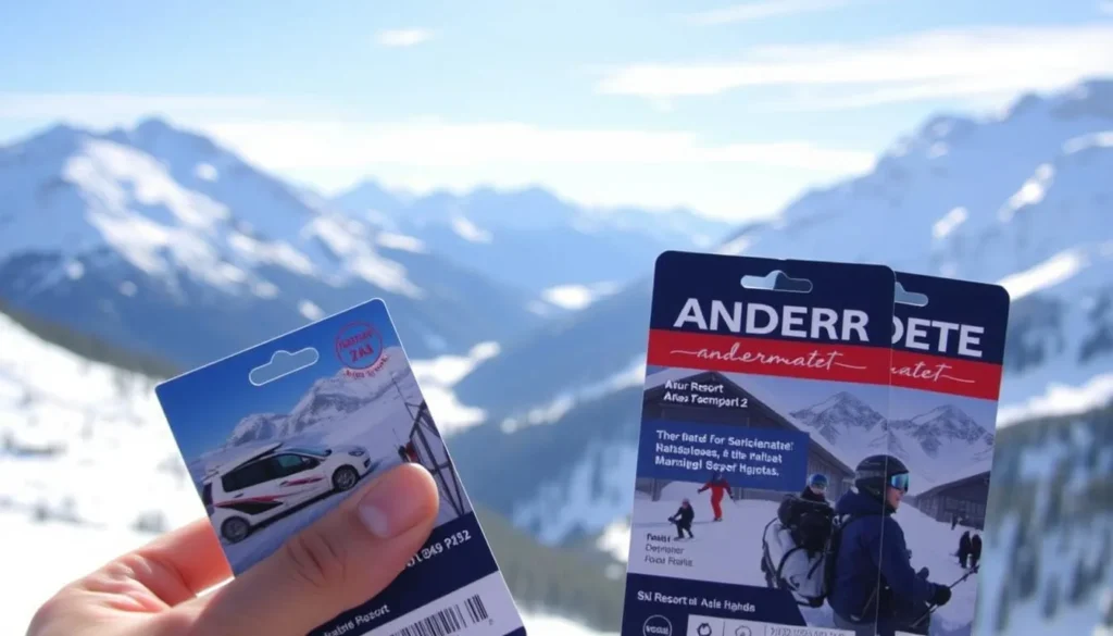 Andermatt ski resort passes image