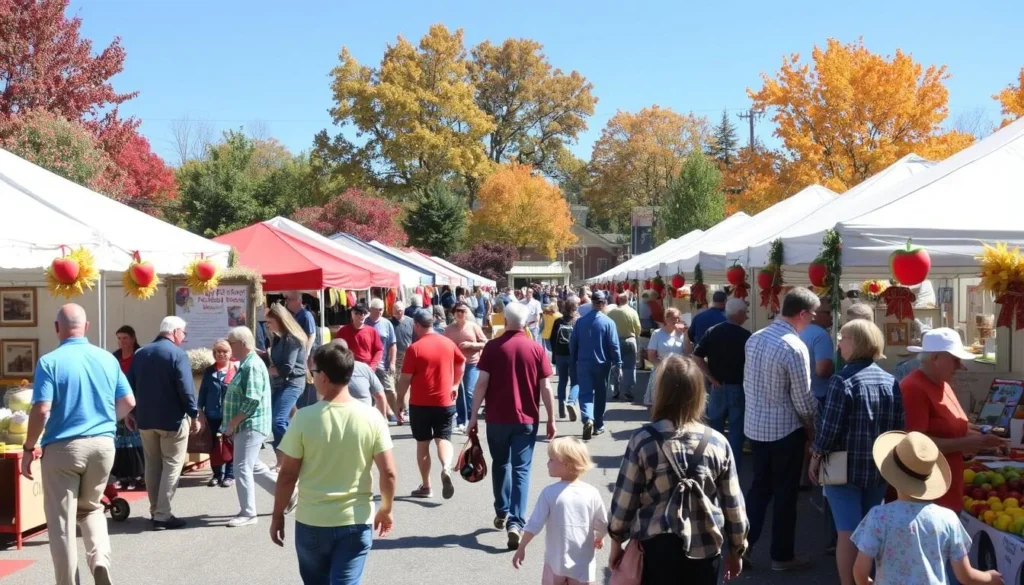 Apple Harvest Festival in Cortland County, New York Apple Harvest Festival in Cortland County, New York