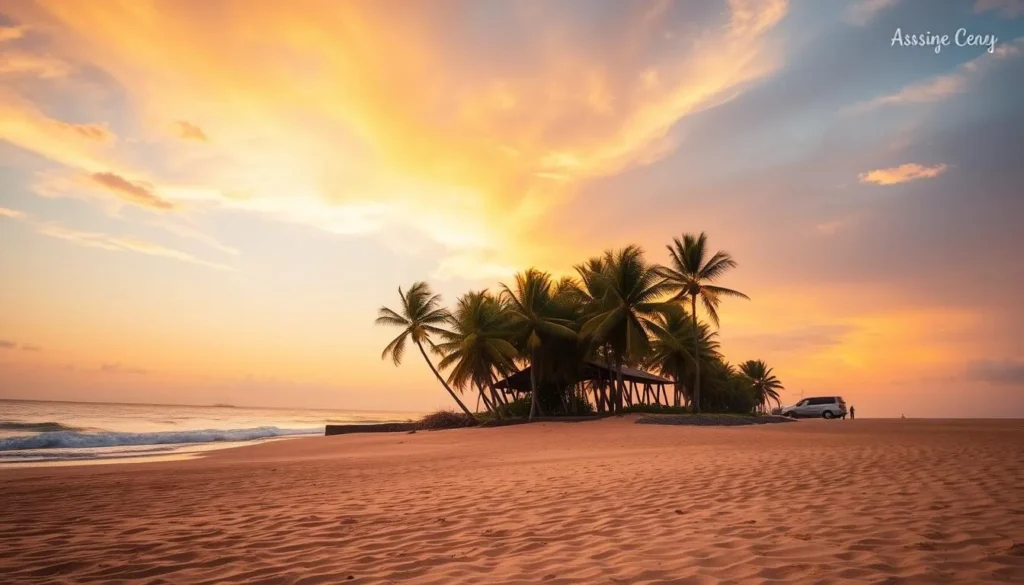Assinie beach Ivory Coast image