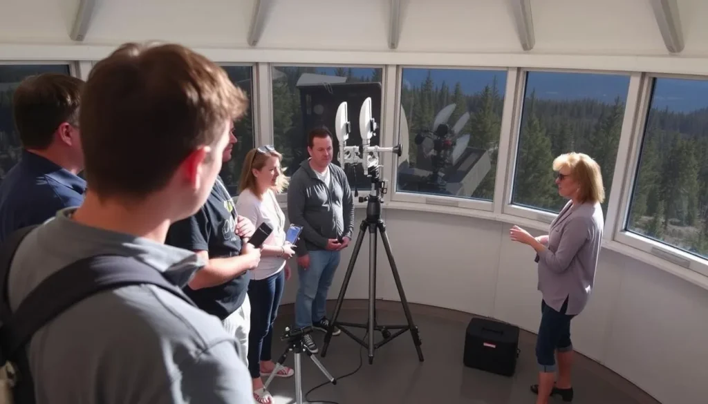 Big Bear Solar Observatory tour