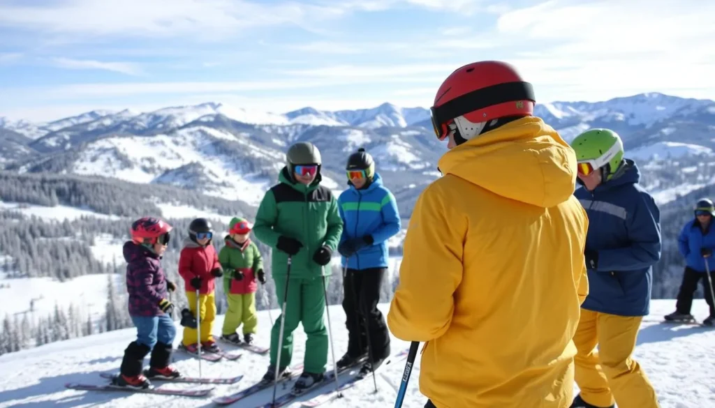 Big Sky Resort ski lessons image