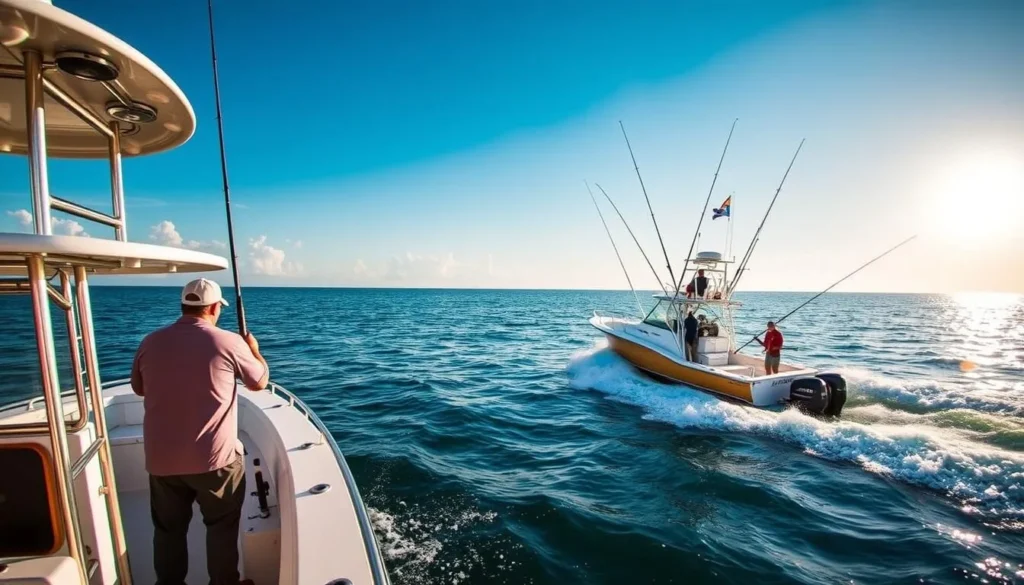 Biloxi fishing charters with boats on the Gulf Coast