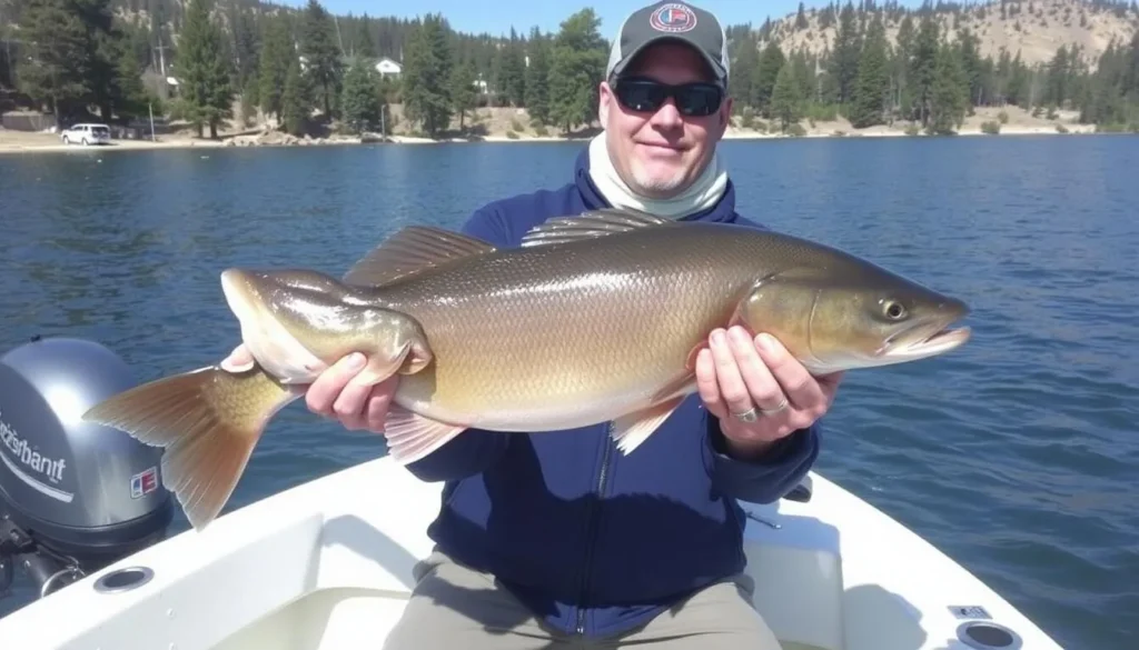 Book a fishing charter on Big Bear Lake