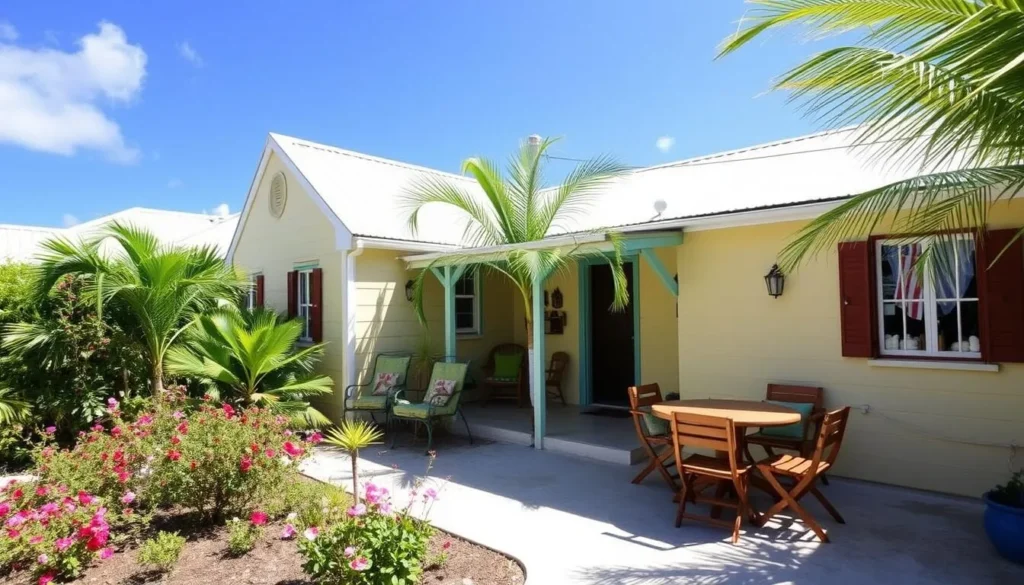 Budget-friendly guesthouse near Shoal Bay Village with tropical garden