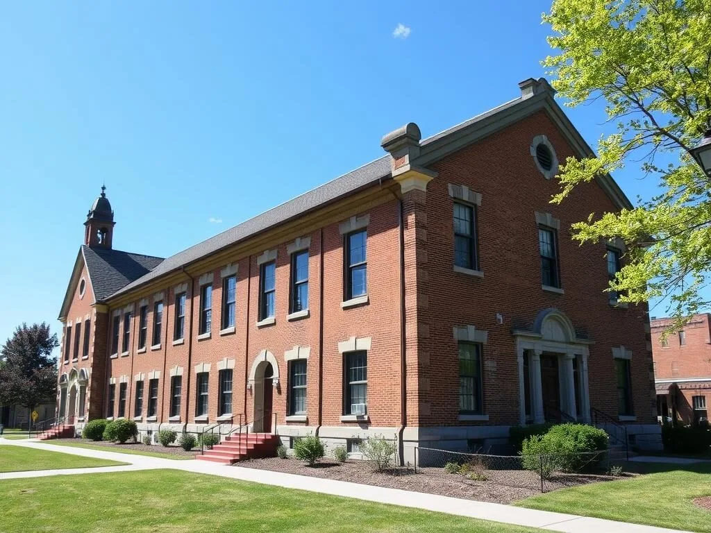 Bundy Museum of History and Art in Binghamton showing historic building exterior Bundy Museum of History and Art in Binghamton showing historic building exterior