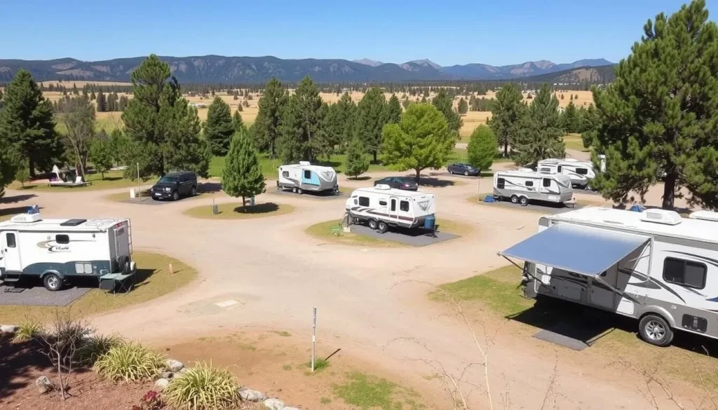 Campground near Pictograph Cave State Park with tent and RV camping options Campground near Pictograph Cave State Park with tent and RV camping options