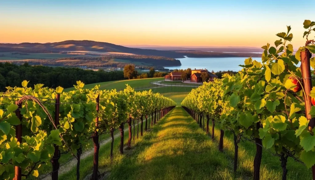 Canandaigua Lake Wine Trail vineyards in Ontario County, New York Canandaigua Lake Wine Trail vineyards in Ontario County, New York