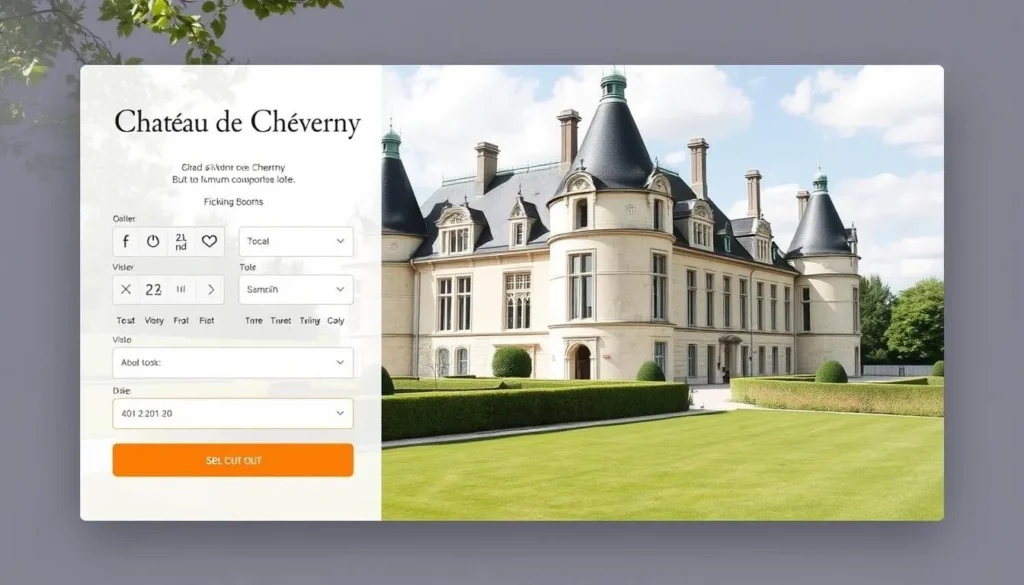 Château de Cheverny ticket booking image