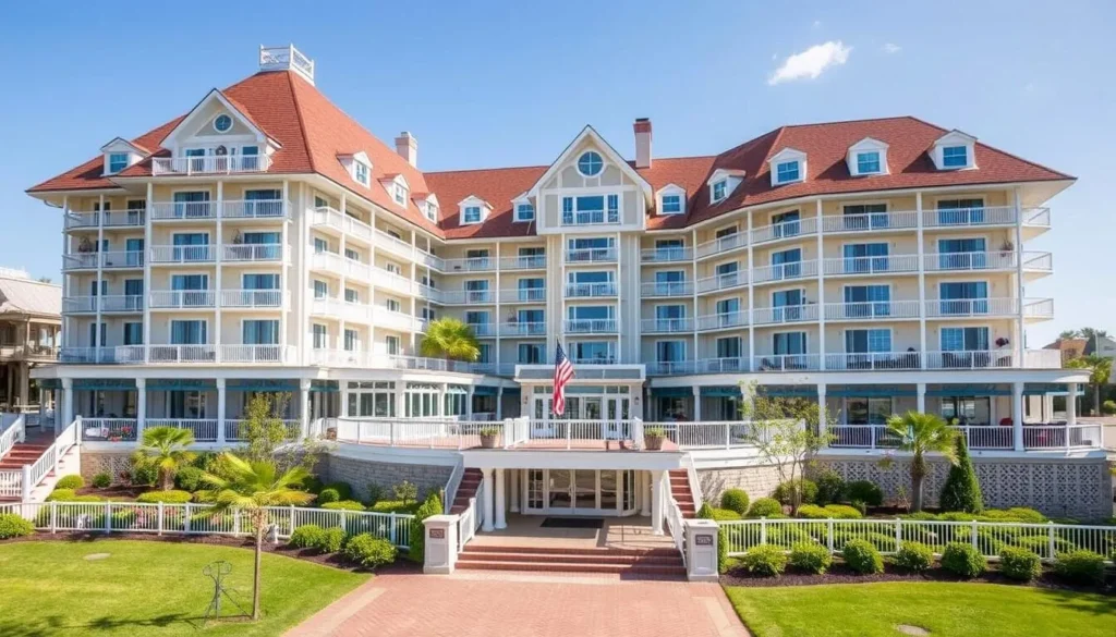 Chesapeake Beach Resort & Spa exterior view with waterfront location Chesapeake Beach Resort & Spa exterior view with waterfront location