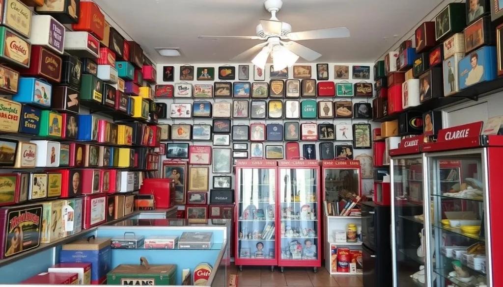 Clarke's Collectibles Lunchbox Museum in Nice, Lake County Clarke's Collectibles Lunchbox Museum in Nice, Lake County