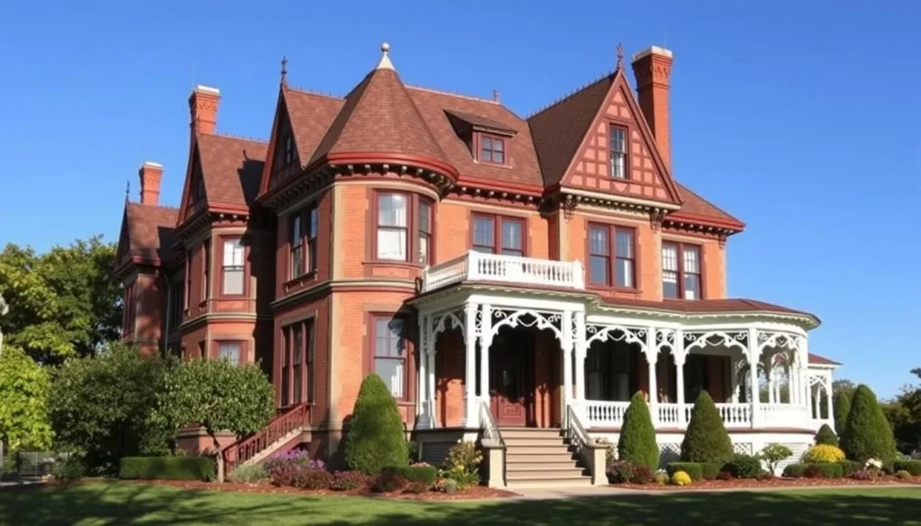 Clouds Hill Victorian House Museum in Warwick, Rhode Island showing the historic mansion exterior