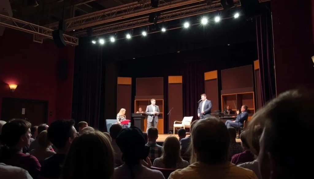 Cortland Repertory Theatre performance in Cortland County, New York Cortland Repertory Theatre performance in Cortland County, New York