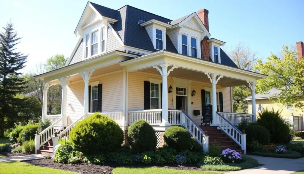 Cozy bed and breakfast accommodation in Lewis County with historic architecture