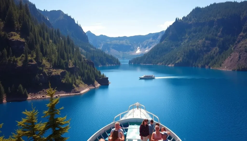 Crater Lake Boat Tour Image
