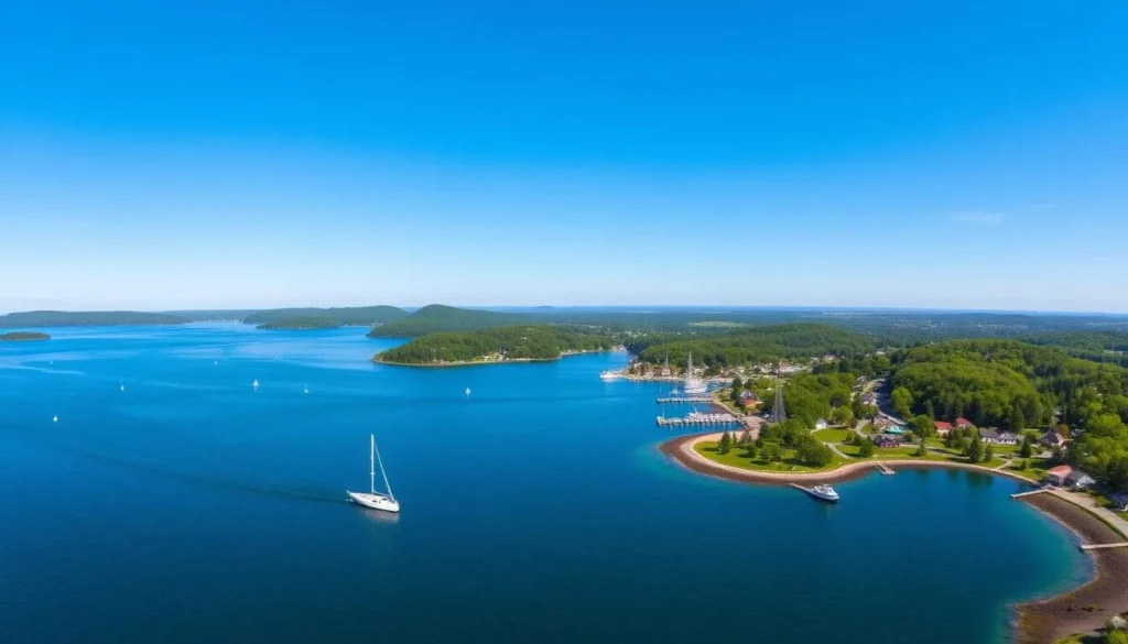 Crystal clear waters of Skaneateles Lake in Onondaga County Crystal clear waters of Skaneateles Lake in Onondaga County