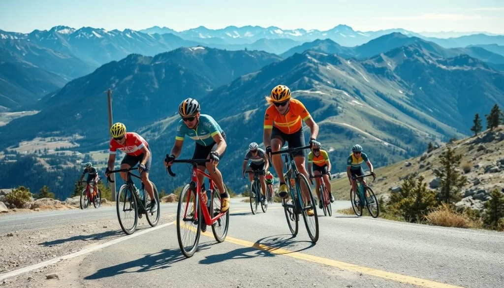 Death Ride cycling event in Alpine County California