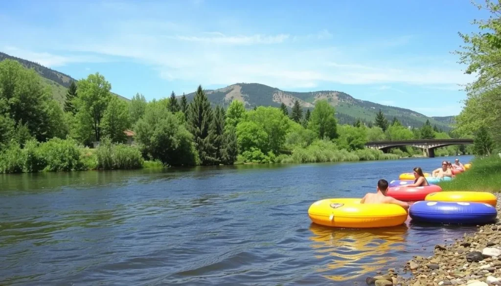 Deschutes River tube rentals Bend